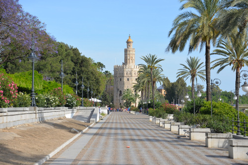 Tower of Gold (Torre del Oro) on the Rio Guadalquivir.